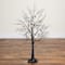 3ft. Pre-Lit Artificial Halloween Black Twig Tree with 18 Orange LED Pumpkin Shaped Lights